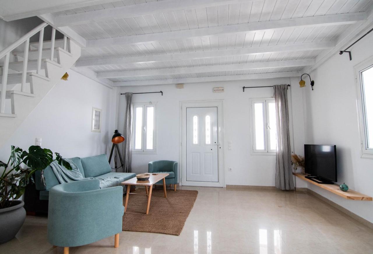 White Wave Villa, 3Min Walk From Beach Kamári Exterior foto